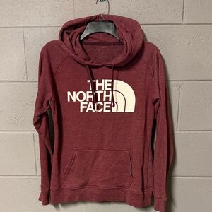 The North Face Burgundy Pullover Hoodie